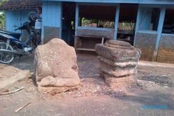 Batu Keramat Pecahan Arca Nandi di Situs Mijen Semarang Hilang
