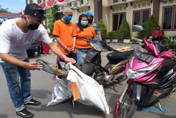Di-PHK, Warga Delanggu Klaten Ajak Anak & Istri Mencuri Motor