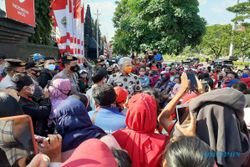 Demo Buruh di Kantor Gubernur Jateng Abaikan Protokol Covid-19, Begini Reaksi Ganjar…