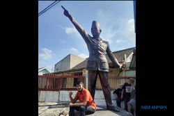 Patung Tertua Ir Soekarno di Solo Dibongkar, Kenapa?