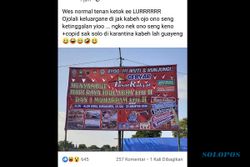 Logo Dicatut di Spanduk Promosi Pasar Rakyat Alkid Keraton, Pemkot Solo: Acara Itu Tak Berizin!