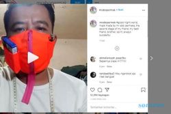 Masker Unik Khusus Perokok Buatan Penjahit Sukabumi Ini Viral