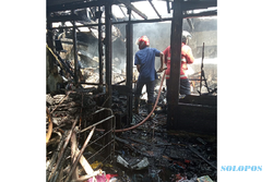 Rumah Warga Pasar Kliwon Solo Terbakar, Kerugian Rp200 Juta, Ini Penyebabnya