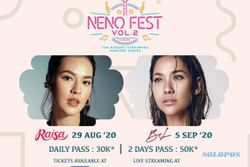 Neno Fest Vol 2, Yuk Nyanyi Bareng Raisa dan BCL di Rumah