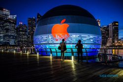 Apple Buka Toko Apung Pertama di Marina Bay Singapura