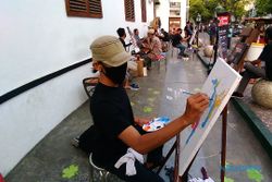 Live Painting Bersama Indaco, Pembuktian Kualitas Cat Lukis Produk Lokal