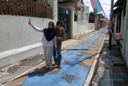 Jalan Kampung Tegalrejo Solo Dihiasi Lukisan 3D, Bisa Selfie Nih