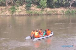 24 Jam Bocah Kampung Sewu Tenggelam di Bengawan Solo Belum Ditemukan