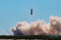 Prototipe Starship SN6 Sukses Meluncur, Misi ke Bulan dan Mars Kian Nyata