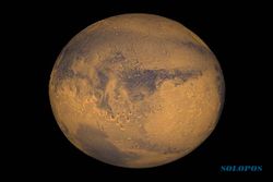 Ditemukan, Es Terbesar yang Terdeteksi di Mars