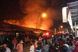 Pasar Cepogo Boyolali Kebakaran, Pedagang Datang Selamatkan Barang