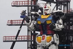 Perusahaan Jepang Bikin Robot Gundam Dalam Ukuran Nyata