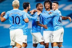 Seusai Cukur West Brom 5-0, Manchester City Kembali ke Pucuk Klasemen Lagi