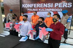 Hendak Edarkan Sabu-Sabu di Kulonprogo, 2 Warga Jateng Dicokok Polisi