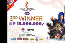 Tim Esports Binus University Juara Piala Menpora 2020, SMA Institut Indonesia Semarang Rebut Juara 3