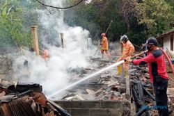 Bakar Sampah Berujung Kebakaran Kandang di Wonogiri, 2 Kambing Mati