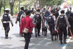Hendak Menyusup Massa Demo, Belasan Orang Kabur Dikejar Anjing Polisi