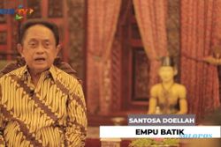 Profil Santosa Doellah, Sang Empu Seni Batik Pemilik Danar Hadi