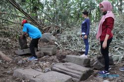 Reruntuhan Candi di Situs Kali Woro A Klaten Tak Terawat, Begini Kondisinya