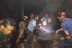 Diawali Letupan, Pabrik Tahu di Gabugan Sragen Ludes Terbakar
