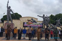 Monumen Juang 45 Klaten Jadi Tempat Deklarasi Menolak Demo Anarkistis