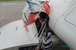 Waduh, Layangan Nyangkut di Roda Pesawat yang Hendak Mendarat di Jogja
