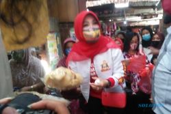 Kunjungi Pasar Kraguman, Ini Komitmen Calon Bupati Klaten Sri Mulyani kepada Pedagang