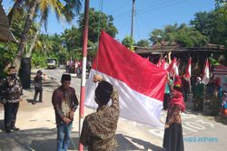 Unik, Upacara Hari Kesaktian Pancasila di Klaten Ini Digelar di Jalan Umum