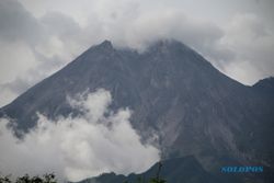 Gunung Merapi Luncurkan Awan Panas, Wilayah Selo Boyolali Diguyur Hujan Abu Tipis