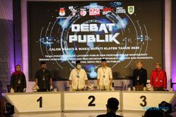 Jelang Debat II, KPU Klaten Tak Persoalkan Paslon Bawa Contekan