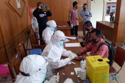 Jelang Pilkada Wonogiri, Ribuan Pengawas TPS Jalani Rapid Test