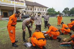 35 Anggota SAR Polres Klaten Berkemampuan Khusus Siap Bantu Evakuasi Warga Merapi
