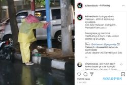 Viral Wanita di Solo Payungi Kucing Saat Kehujanan, Ini Cerita Sebenarnya