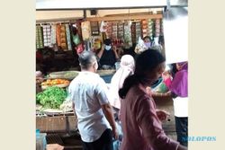Pasar Sidoharjo Wonogiri Sudah Buka Tapi Tak Ramai, Takut Covid-19?