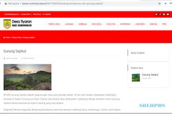 Pamer Potensi Unggulan Produk dan Tempat Wisata, Tiap Desa Di Bulu Sukoharjo Punya Website