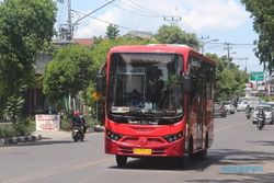 Bus BST Solo Beroperasi Normal Selama PPKM Darurat