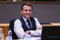 Presiden Prancis Emmanuel Macron Positif Covid-19