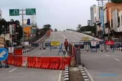 Diresmikan Pagi Ini, Flyover Purwosari Solo Terlarang Untuk Pejalan Kaki Meski Ada Trotoarnya