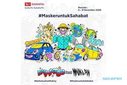 Daihatsu Feat Muklay Berbagi Masker Gratis, Ini Caranya!