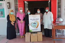 Ella Skin Care Salurkan 8.736 Hand Sanitizer ke 26 Rumah Sakit