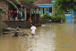 Awas! Banjir di Sukoharjo Saat Puncak Musim Penghujan