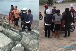 Video Viral Pria Diserang Buaya saat Renang di Laut