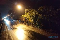 Pagar Taman Balekambang Di Jl Ahmad Yani Solo Ambruk Lagi Sepanjang 20 Meter
