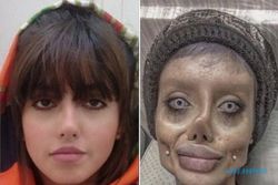 Hoax, Foto Kembaran Angelina Jolie Zombie Ternyata Hasil Make Up & Photoshop