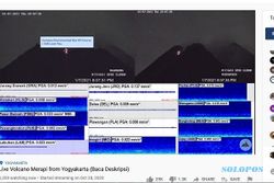 Pantau Gunung Merapi Secara Live, di Akun Youtube Ini
