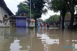Hujan Deras, Banjir Landa Tiga Kecamatan di Grobogan