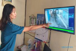 Aksi Maling Embat Sepeda Angin di Klaten Selatan Terekam CCTV