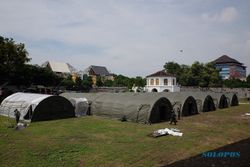 Struktur Bangunan Rumah Sakit Lapangan Vastenburg Solo Sudah 75 Persen