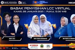 Yel “Pak Bambang Guru BI” Bikin SMAN 3 Solo Semangat Rebut Tiket Semifinal LCC 2021
