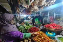 Harga Cabai Rawit Merah di Pasar Kota Wonogiri Turun Rp20.000/Kg